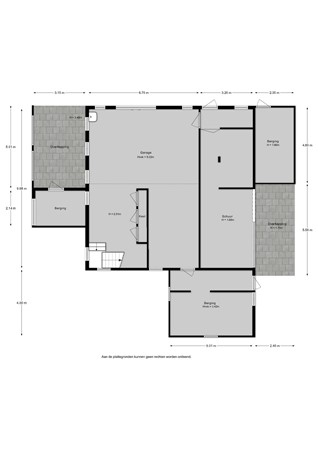 Floorplan - Cattenbroekerdijk 26A, 3461 BC Linschoten